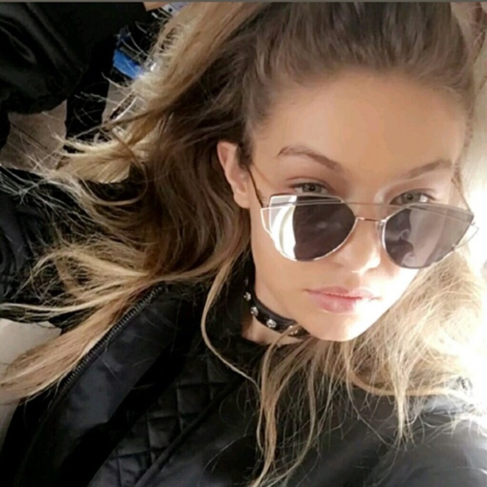 ❄️RBF Silver Cat Eye Sunglasses❄️ - Picture 6 of 8